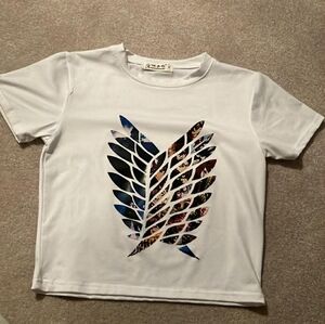 Cute Attack On Titan Crop Top